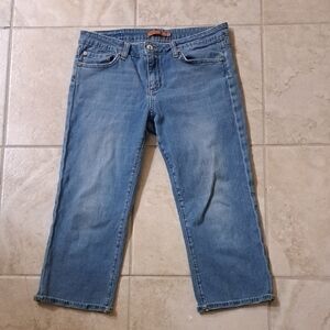 Vigoss Blue Denim Jean Capris, Size 11, $89.99